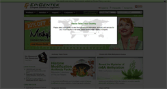 Desktop Screenshot of epigentek.com